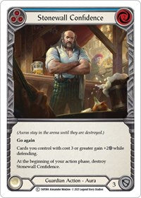 Stonewall Confidence (Blue) (1HP084) [History Pack Vol1]