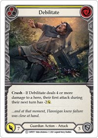 Debilitate (Yellow) (1HP077) [History Pack Vol1]