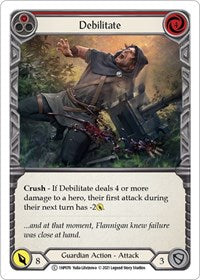 Debilitate (Red) (1HP076) [History Pack Vol1]