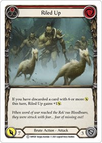 Riled Up (Red) (1HP028) [History Pack Vol1]