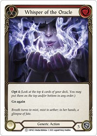 Whisper of the Oracle (Red) (1HP423) [History Pack Vol1]