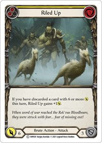 Riled Up (Yellow) (1HP029) [History Pack Vol1]