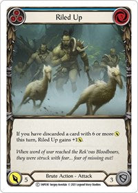 Riled Up (Blue) (1HP030) [History Pack Vol1]