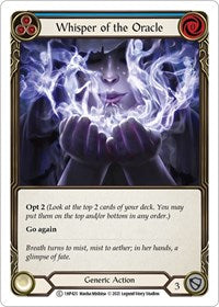 Whisper of the Oracle (Blue) (1HP425) [History Pack Vol1]