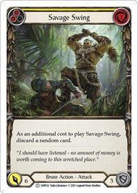 Savage Swing (Yellow) (1HP032) [History Pack Vol1]