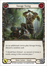 Savage Swing (Blue) (1HP033) [History Pack Vol1]