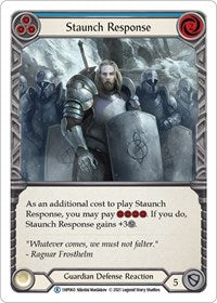 Staunch Response (Blue) (1HP060) [History Pack Vol1]