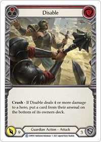 Disable (Red) (1HP055) [History Pack Vol1]