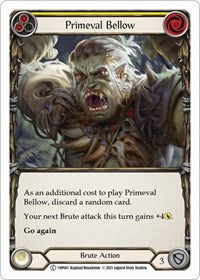 Primeval Bellow (Yellow) (1HP041) [History Pack Vol1]