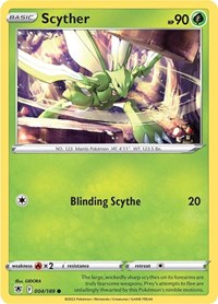 Scyther (004) (004/189) [SWSH10 Astral Radiance]