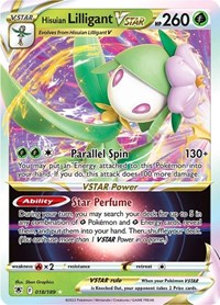 Hisuian Lilligant VSTAR (018/189) [SWSH10 Astral Radiance]