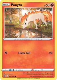 Ponyta (021/189) [SWSH10 Astral Radiance]