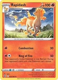 Rapidash (022/189) [SWSH10 Astral Radiance]