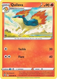 Quilava (024/189) [SWSH10 Astral Radiance]