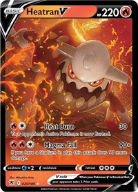 Heatran V (025/189) [SWSH10 Astral Radiance]