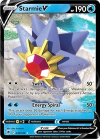 Starmie V (030/189) [SWSH10 Astral Radiance]