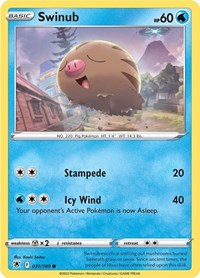 Swinub (031/189) [SWSH10 Astral Radiance]