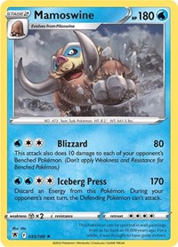 Mamoswine (033/189) [SWSH10 Astral Radiance]