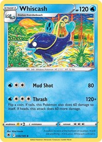 Whiscash (036/189) [SWSH10 Astral Radiance]