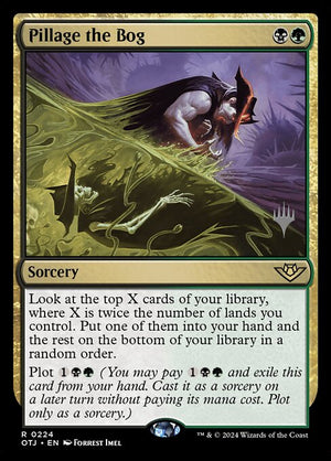 Pillage the Bog (224p) [Outlaws of Thunder Junction Promos]