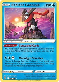 Radiant Greninja (046/189) [SWSH10 Astral Radiance]