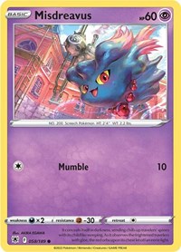 Misdreavus (058/189) [SWSH10 Astral Radiance]