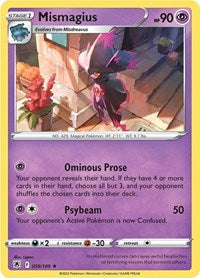 Mismagius (059/189) [SWSH10 Astral Radiance]
