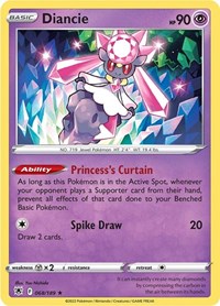 Diancie (068/189) [SWSH10 Astral Radiance]