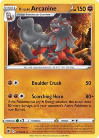 Hisuian Arcanine (071/189) [SWSH10 Astral Radiance]