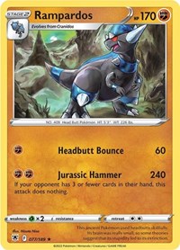 Rampardos (077/189) [SWSH10 Astral Radiance]