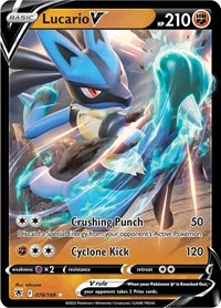 Lucario V (078/189) [SWSH10 Astral Radiance]
