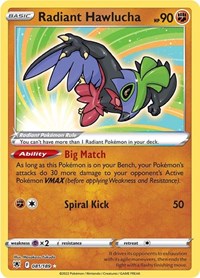 Radiant Hawlucha (081/189) [SWSH10 Astral Radiance]