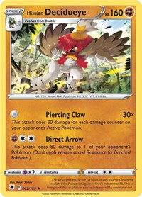 Hisuian Decidueye (082/189) [SWSH10 Astral Radiance]