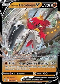 Hisuian Decidueye V (083/189) [SWSH10 Astral Radiance]