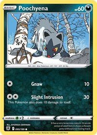 Poochyena (095/189) [SWSH10 Astral Radiance]