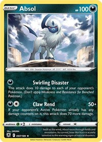 Absol (097/189) [SWSH10 Astral Radiance]