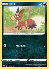 Nickit (103/189) [SWSH10 Astral Radiance]