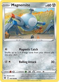 Magnemite (105/189) [SWSH10 Astral Radiance]