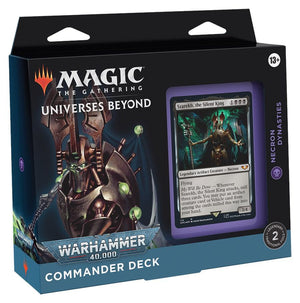 Universes Beyond Warhammer 40000 Necron Dynasties Commander Deck