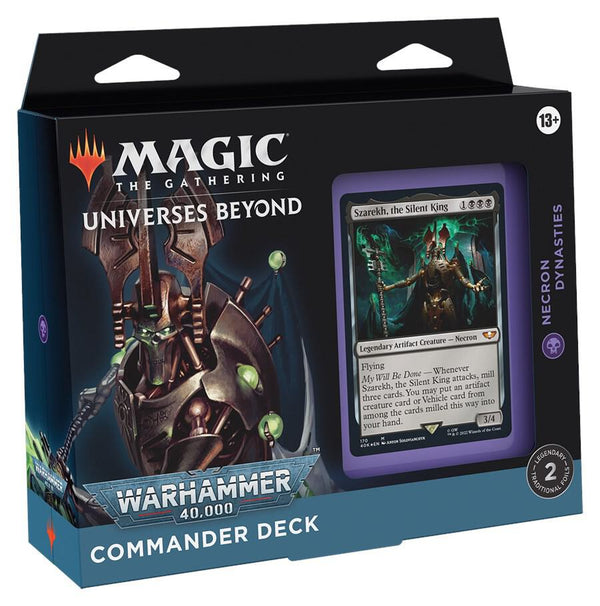 Universes Beyond Warhammer 40000 Necron Dynasties Commander Deck
