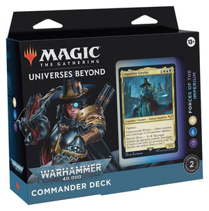 Universes Beyond Warhammer 40000 Forces of the Imperium Commander Deck