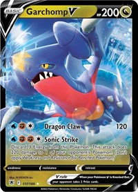 Garchomp V (117/189) [SWSH10 Astral Radiance]