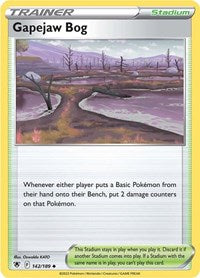 Gapejaw Bog (142/189) [SWSH10 Astral Radiance]