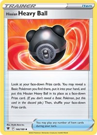 Hisuian Heavy Ball (146/189) [SWSH10 Astral Radiance]