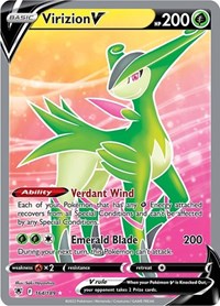 Virizion V (Full Art) (164/189) [SWSH10 Astral Radiance]