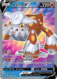 Heatran V (Full Art) (165/189) [SWSH10 Astral Radiance]