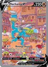Machamp V (Alternate Full Art) (172/189) [SWSH10 Astral Radiance]