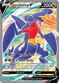 Garchomp V (Full Art) (178/189) [SWSH10 Astral Radiance]