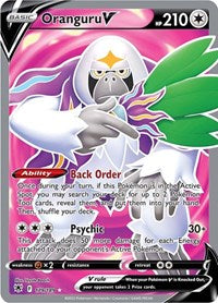 Oranguru V (Full Art) (179/189) [SWSH10 Astral Radiance]