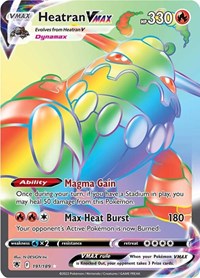 Heatran VMAX (Secret) (191/189) [SWSH10 Astral Radiance]